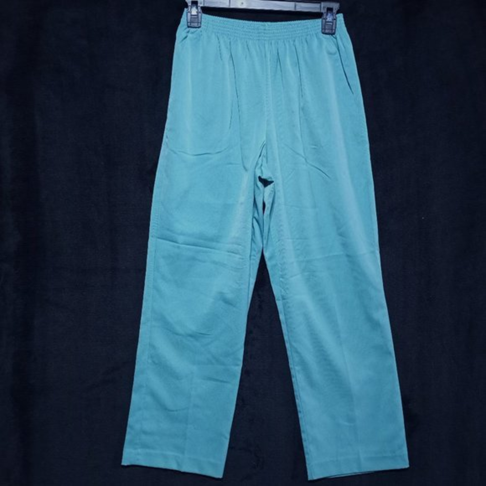 Alfred Dunner Pants Size Medium Color‎ Bright Blue #1209